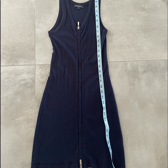 Crown Jewel Navy Knit Dress - Picture 1 of 5